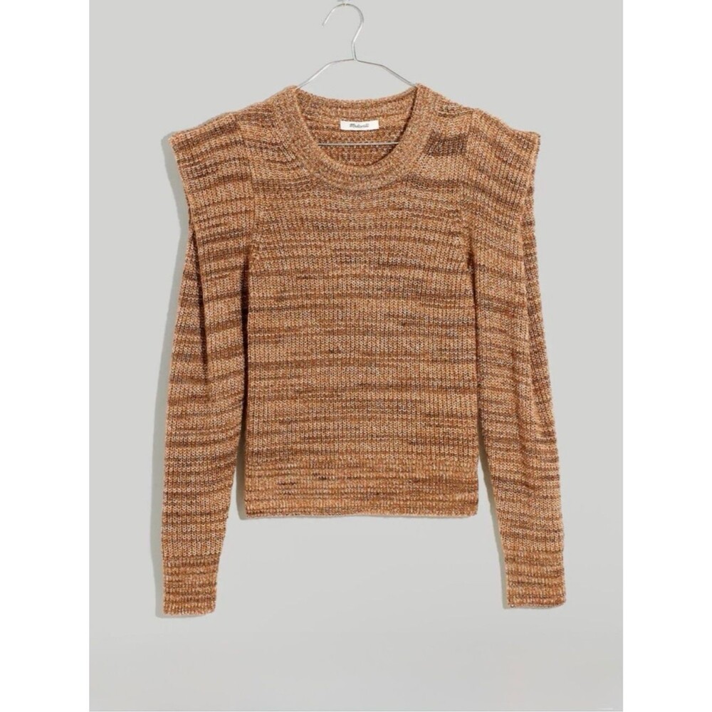 Madewell Space Dyed Prentiss Pullover Sweater Spacedye Autumn Size Medium